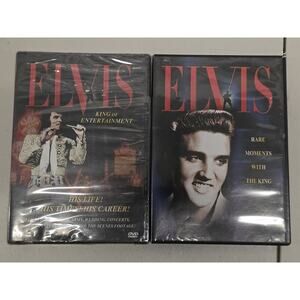 Elvis Presley DVD Lot King of Entertainment Rare Moments NTSC Region 1